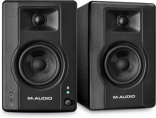 Monitores de estudio, altavoces Bluetooth de 3,5" 120W